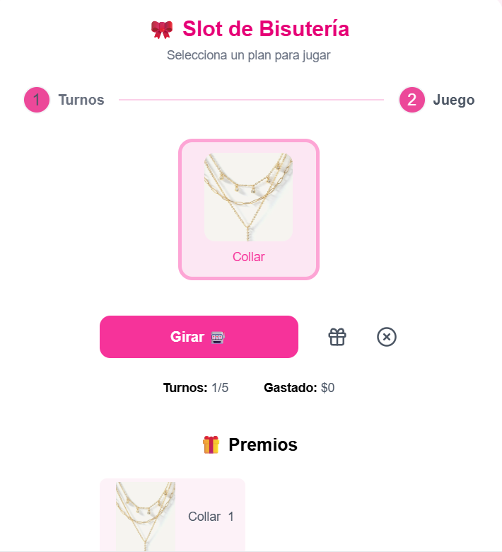 Juego de Joyería / Joyería App